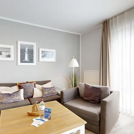 Strandnahe Mit Balkon, Residenz Bel Vital 33, Binz