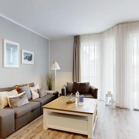 Strandnahe Mit Balkon, Residenz Bel Vital 33, Apartmán Binz