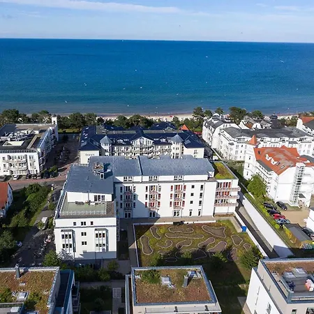 Strandnahe Mit Balkon, Residenz Bel Vital 33, Binz